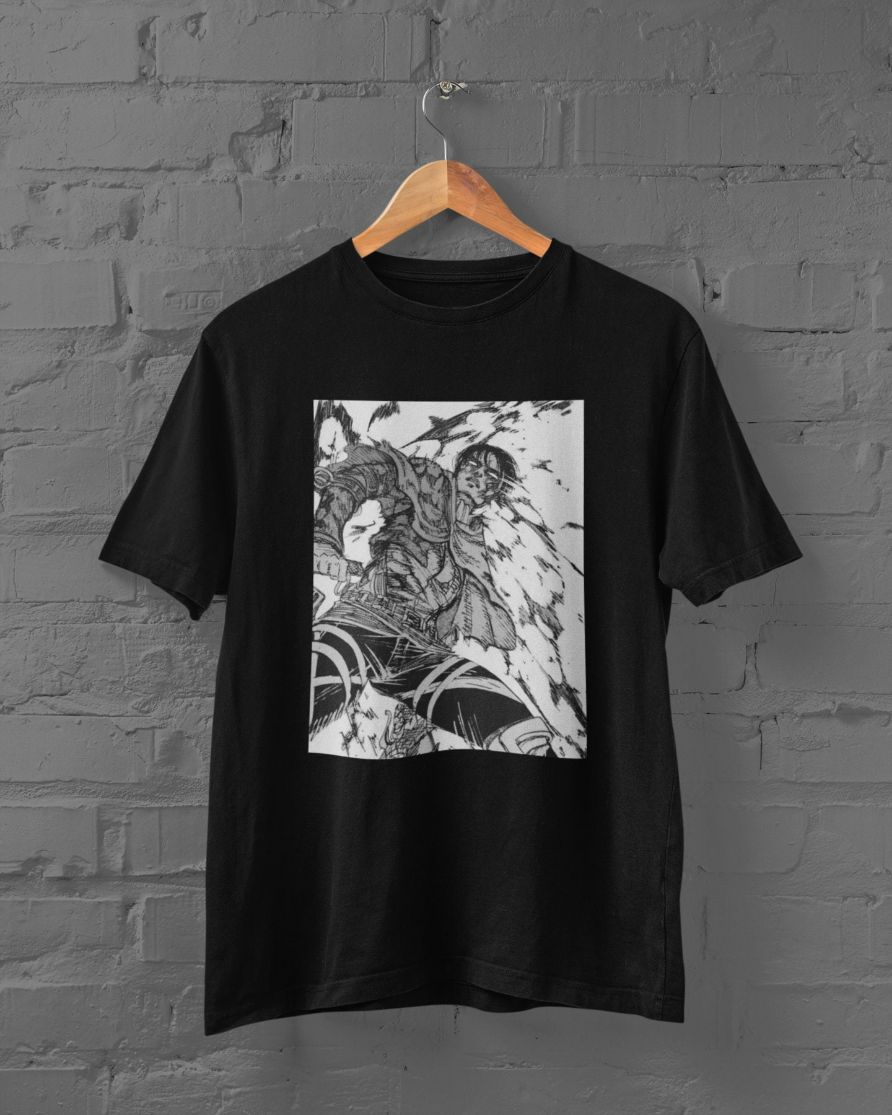 Levi Ackerman T-Shirt – Teepital – Everyday New Aesthetic Designs