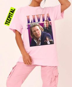 Livia Soprano Vintage Bootleg 90s T-Shirt