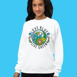 Love The Blue Ocean Sweatshirt