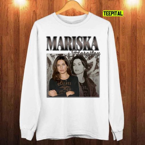 Mariska Hargitay 90s Inspired Vintage Homage T-Shirt