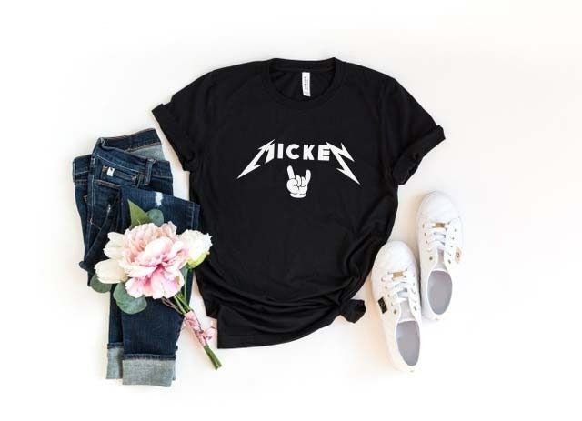 mickey mouse metallica shirt