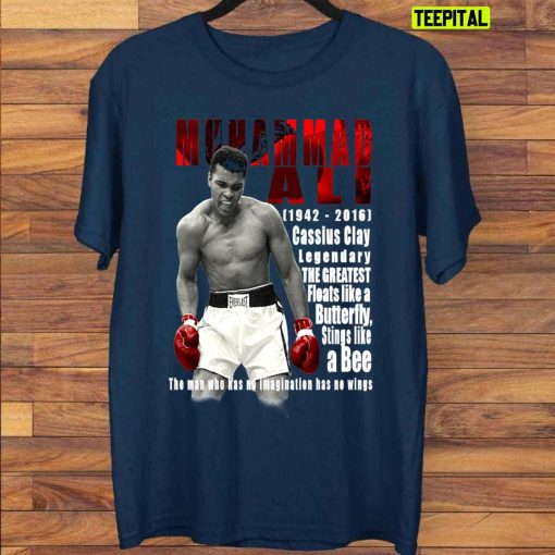 Mohammed Ali Boxer Quote Unisex T-Shirt