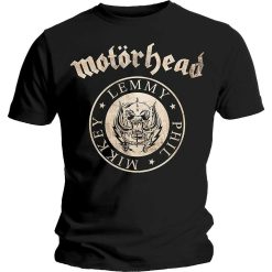 Motorhead Lemmy Kilmister Phil Mikkey Official Tee T-Shirt