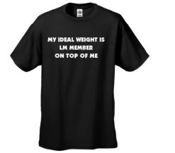 My Ideal Weight Is Little Mix Member On Top Of Me Shirt