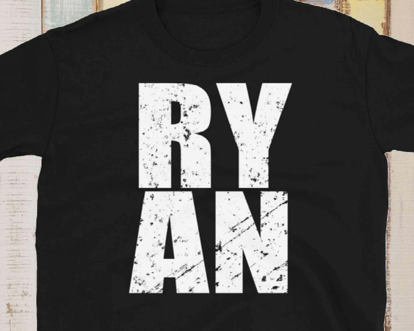 Name Ryan Big Letters T-Shirt
