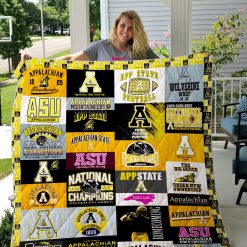 Ncaa Appalachian State Mountaineers Quilt Blanket #1457