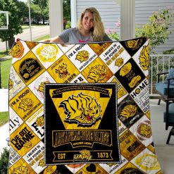Ncaa Arkansas-Pine Bluff Golden Lions Quilt Blanket #1577