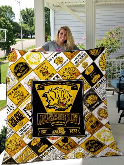 Ncaa Arkansas-Pine Bluff Golden Lions Quilt Blanket #1577