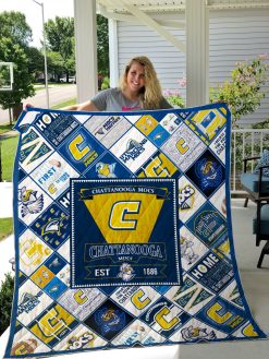 Ncaa Chattanooga Mocs Quilt Blanket #1567