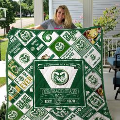 Ncaa Colorado State Rams Quilt Blanket #1410