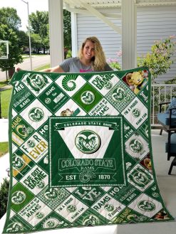 Ncaa Colorado State Rams Quilt Blanket #1410