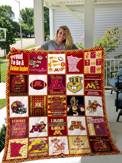 Ncaa Minnesota Golden Gophers Quilt Blanket #482