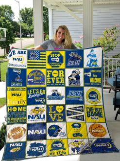 Ncaa Northern Arizona Lumberjacks Quilt Blanket #1509