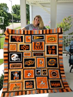 Ncaa Oklahoma State Cowboys Quilt Blanket #364