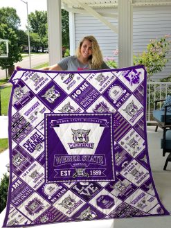 Ncaa Weber State Wildcats Quilt Blanket #1519