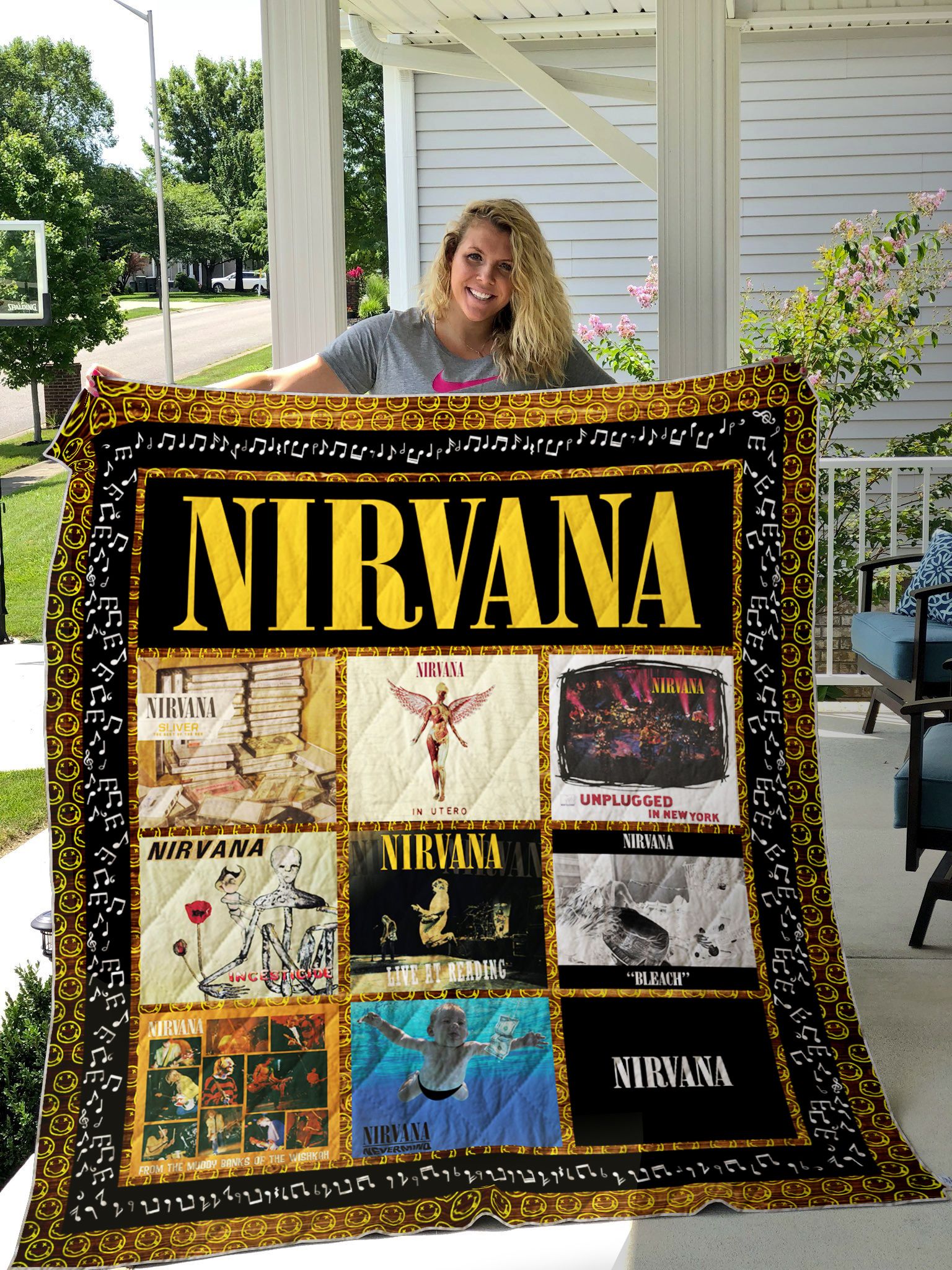 Nirvana Best Albums Quilt Blanket For Fans New