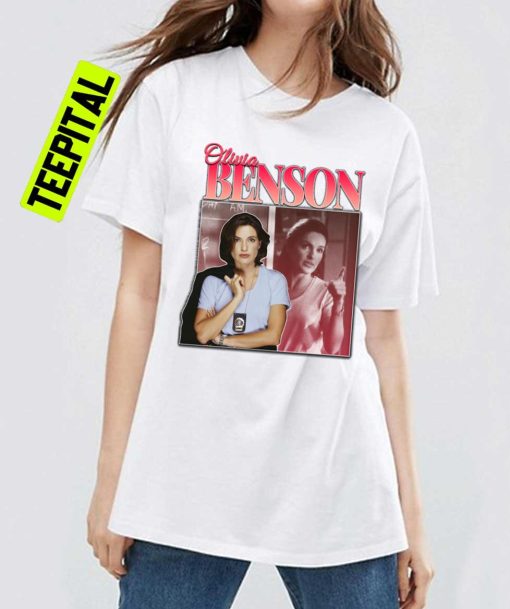 Olivia Benson 90s Inspired Vintage Homage T-Shirt