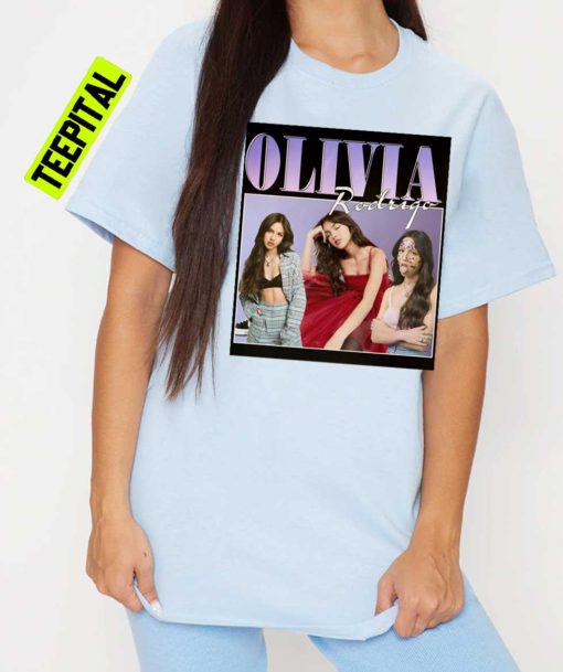 Olivia Rodrigo Homage Vintage 90s Bootleg Style T-Shirt