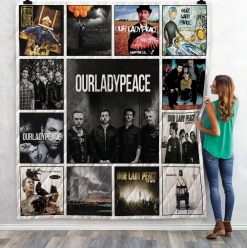 Our Lady Peace Albums Quilt Blanket Ver13