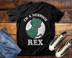 Pixar Toy Story Im A Nervous Rex Dinosaur Disney T-Shirt