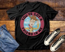 Pixar Toy Story Woody Friend In Me Graphic Disney T-Shirt