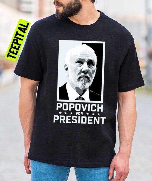 Popovich For President T-Shirt