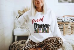 Proud Marine Mom Sweatshirt