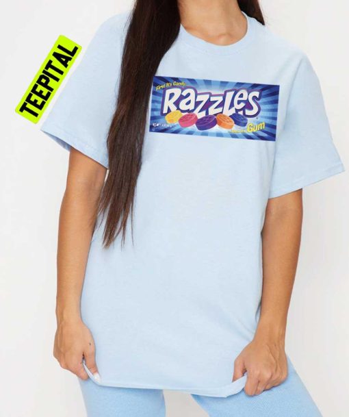 Razzles Candy From 13 Going On 30 Vintage Movie T-Shirt