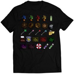 Resident Evil Icons Premium Unisex T-Shirt