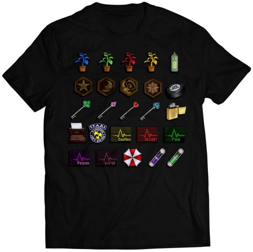 Resident Evil Icons Premium Unisex T-Shirt