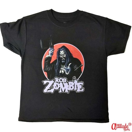 Rob Zombie Magician Kids T Shirts Official Licensed Merchandise Classic Star Kids Rock Merchandise Kids Rock T Shirt Gifts The Clash