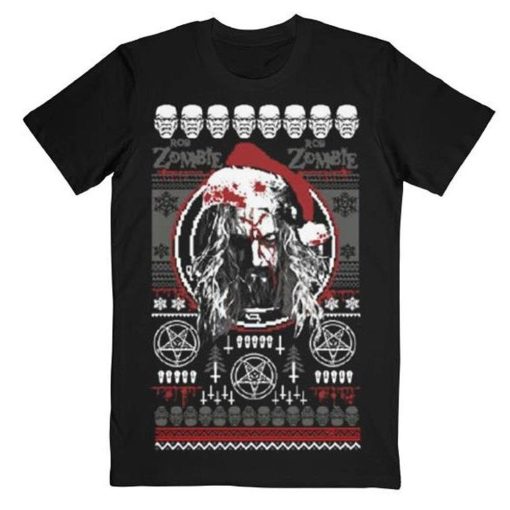 Rob Zombie Unisex T Shirt Bloody Santa