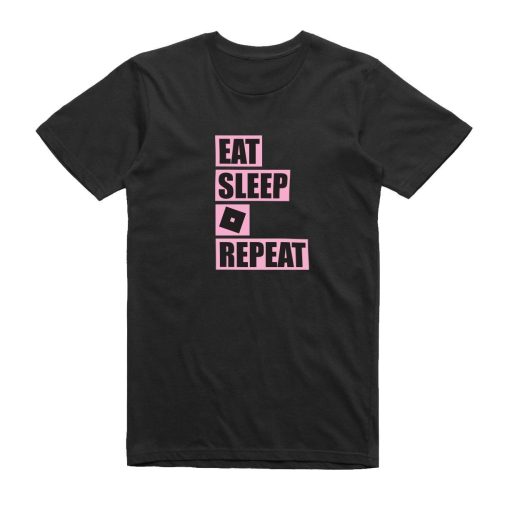 Roblox Eat Sleep Repeat Kids T-Shirt
