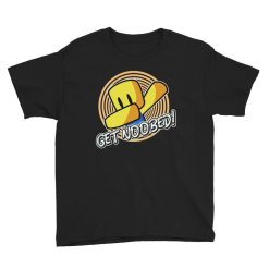 Roblox Get Noobed Meme Funny Dabbing Noob Gaming Gift Youth Short Sleeve T-Shirt