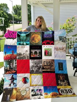 Rush 3 Quilt Blanket