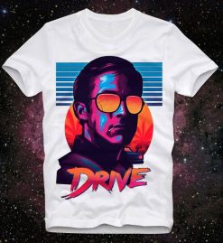 Rvice Ryan Gosling Movie Cult Retro Vintage Synthwave Retrowave Neon Vaporwave Shirt