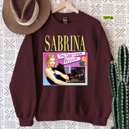 Sabrina The Nage Witch Vintage Bootleg 90s Unisex Sweatshirt