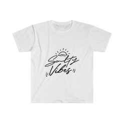 Salty Vibes White T-Shirt