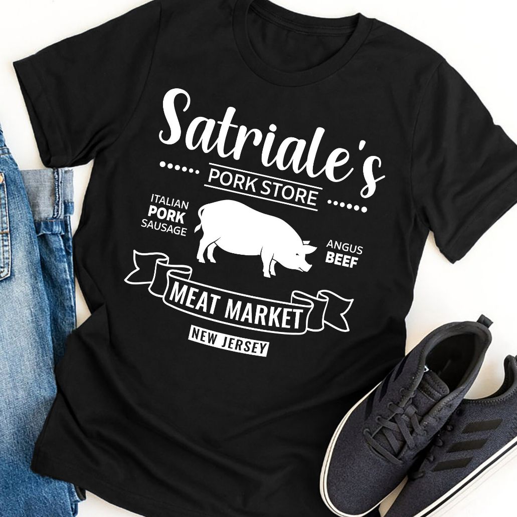 Satriales Pork Store Sopranos Meat Market T-Shirt
