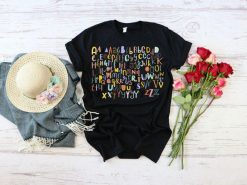 Science Teacher Alphabet Tee Shirt