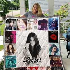 Selena Gomez Albums Cover Poster Quilt Blanket Ver 2