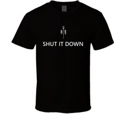 Shut It Down Hells Kitchen Tv Show Cooking T-Shirt