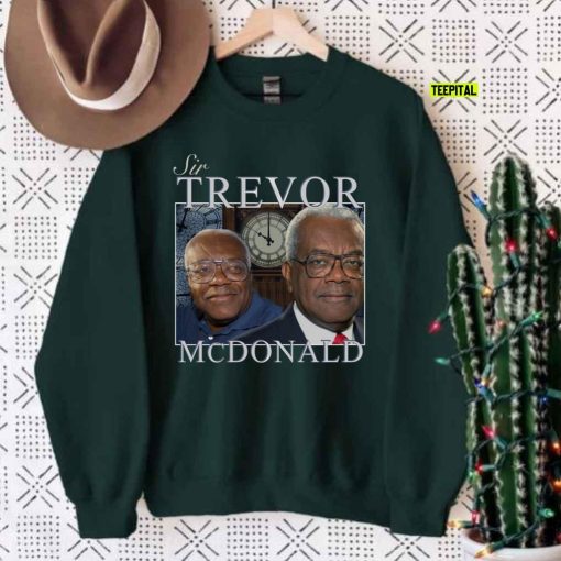 Sir Trevor Mcdonald Homage Unisex Sweatshirt