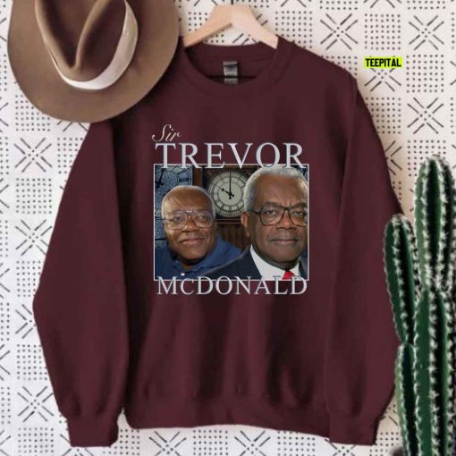 Sir Trevor Mcdonald Homage Unisex Sweatshirt