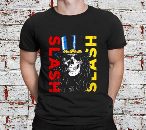 Skull In Top Hat Slash T Shirt  T Shirt  Sweatshirt  Hoodie  Unique modern unisex t shirt
