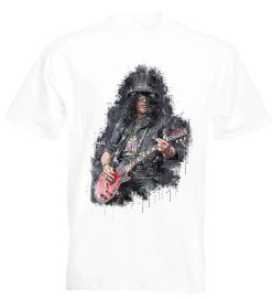 Slash Guns Roses Abstract T Shirt