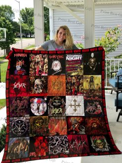 Slayer Albums Cover Poster Quilt Blanket Ver 2