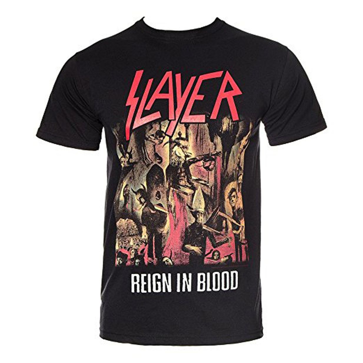 Slayer Reign In Blood Thrash Metal Official Tee T-Shirt