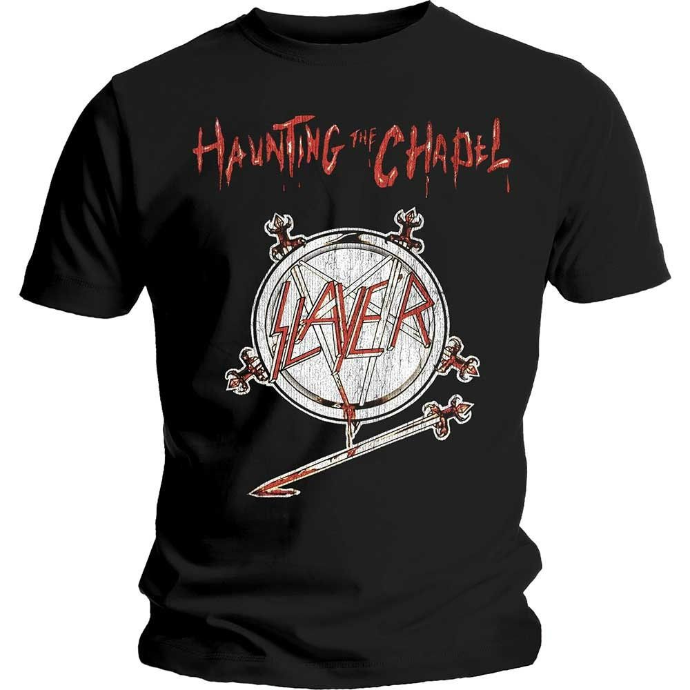 Slayer Unisex Tee Haunting The Chapel Shirt