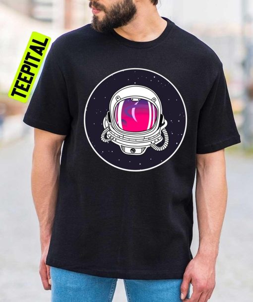 Space Astronaut Helmet T-Shirt